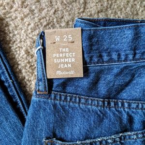 NWT Madewell Vintage Perfect Summer Jeans 25